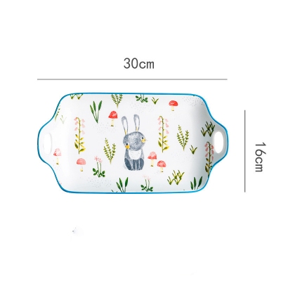 Hand-painted Ceramic Tableware Set - Image 3